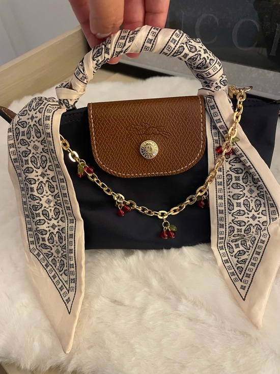 Longchamp Handbags - NWT Customized Longchamp mini